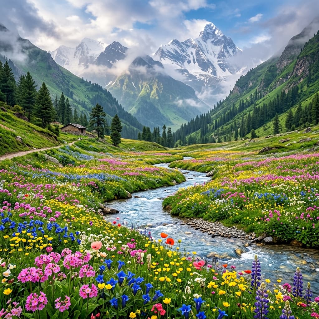 Valley of Flowers Trek (UNESCO Site)
